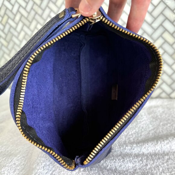 Portland Leather AP Cobalt Large Chelsea Pouch - Brand New - Picture 7 of 8